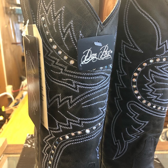 Dan post ladies custom boots black stones NWT - Picture 3 of 9